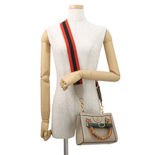Load image into Gallery viewer, GUCCI Bamboo Diana Mini Tote Bag Beige702732 Leather