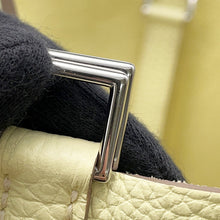 将图像加载到图库查看器中,HERMES Picotin Lock Eclat Jaune Milton/Vert Vertigo Taurillon Clemence Size PM