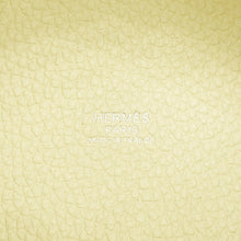 将图像加载到图库查看器中,HERMES Picotin Lock Eclat Jaune Milton/Vert Vertigo Taurillon Clemence Size PM