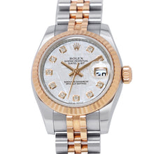 Load image into Gallery viewer, ROLEX Datejust W26mm Stainless Steel K18PG Meteorite Dial179171G