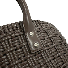 将图像加载到图库查看器中,BALENCIAGA Bistro basket Greige671342 Patent Leather Size XS