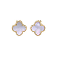 Load image into Gallery viewer, Van Cleef & Arpels Vintage Alhambra EarringVCARA44100 18K Yellow Gold
