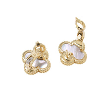 Load image into Gallery viewer, Van Cleef & Arpels Vintage Alhambra EarringVCARA44100 18K Yellow Gold