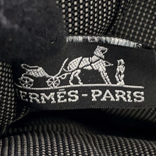 将图像加载到图库查看器中,HERMES Her Line Tote Gray Canvas Size MM