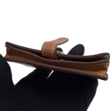 将图像加载到图库查看器中,HERMES Dogon Card Case Gold Evercolor