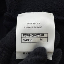 Load image into Gallery viewer, CHANEL Komark Knitted Fabric Size M Black/GoldP57840 Cotton100%