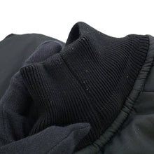 将图像加载到图库查看器中,BALENCIAGA Patch Large Fit Bomber Jacket Size 46 Black839101 Nylon100%