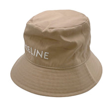 将图像加载到图库查看器中,CELINE logo bucket hat Size S Beige2AU3B968P Cotton100%