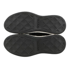 Load image into Gallery viewer, CHANEL CC Logo Low Cut Sneakers BlackG35617 Fabric Calf Leather Size 38