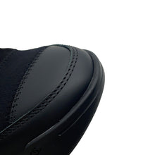 Load image into Gallery viewer, CHANEL CC Logo Low Cut Sneakers BlackG35617 Fabric Calf Leather Size 38