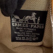 将图像加载到图库查看器中,HERMES BRIDE A BLACK O-KALE Fove Wool Size PM