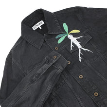 Load image into Gallery viewer, LOEWE 24 Stainless Steel SUNA FUJITA Collaboration Denim Jacket Size Chronomat 44 BlackH526Y50W15 Cotton100%