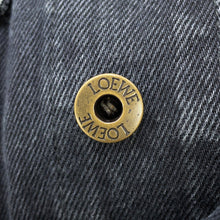 Load image into Gallery viewer, LOEWE 24 Stainless Steel SUNA FUJITA Collaboration Denim Jacket Size Chronomat 44 BlackH526Y50W15 Cotton100%