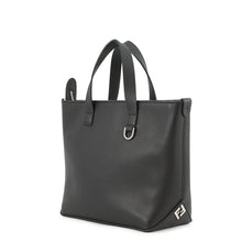 将图像加载到图库查看器中,FENDI FF Square Shopping Bag Black7VA658 Leather Size Small