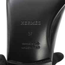 Load image into Gallery viewer, HERMES Pumps Lovely BlackH252121Z Leather Size 37