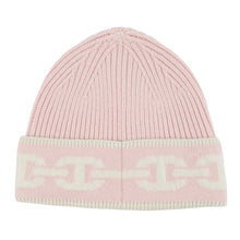 Load image into Gallery viewer, HERMES Knit cap 《Heaven》 Size M Rose Poodle / EcruH232021N Cashmere99% Polyurethane1%