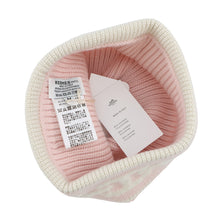 Load image into Gallery viewer, HERMES Knit cap 《Heaven》 Size M Rose Poodle / EcruH232021N Cashmere99% Polyurethane1%