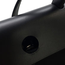Load image into Gallery viewer, HERMES Herbag Black Toile Officier Vache Hunter Leather Size PM