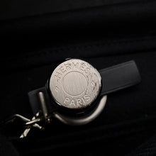 Load image into Gallery viewer, HERMES Herbag Black Toile Officier Vache Hunter Leather Size PM