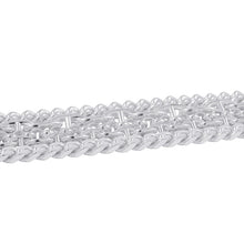 将图像加载到图库查看器中,HERMES Chaine d'Ancre Multi Chain Bracelet Size 17 SV925