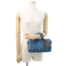 将图像加载到图库查看器中,LOUIS VUITTON Keepall Bandouliere BlueM46803 Monogram Size 25