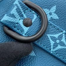 将图像加载到图库查看器中,LOUIS VUITTON Keepall Bandouliere BlueM46803 Monogram Size 25
