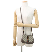 将图像加载到图库查看器中,BALENCIAGA GUCCI x BALENCIAGA The Hacker Project Jackie1961 Shoulder Bag Beige/Brown680132 PVC Leather Size Mini