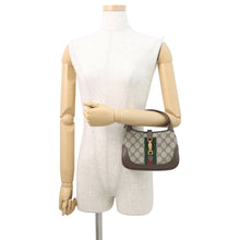 将图像加载到图库查看器中,BALENCIAGA GUCCI x BALENCIAGA The Hacker Project Jackie1961 Shoulder Bag Beige/Brown680132 PVC Leather Size Mini