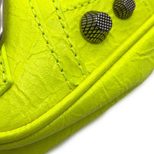 Load image into Gallery viewer, BALENCIAGA neo cagoule Shocking Yellow751523 Arena Lambskin Size Small