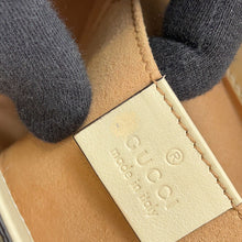 Load image into Gallery viewer, GUCCI GG Supreme Padlock Shoulder Beige/Mustard/Ivory409487 GG Supreme Leather Size Small