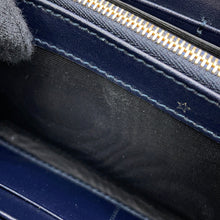 将图像加载到图库查看器中,GUCCI Horsebit 1955 Zip Around Beige/Navy621889 Canvas/Leather