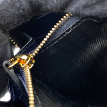 Load image into Gallery viewer, GUCCI Horsebit 1955 Zip Around Beige/Navy621889 Canvas/Leather