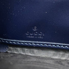 Load image into Gallery viewer, GUCCI Horsebit 1955 Zip Around Beige/Navy621889 Canvas/Leather