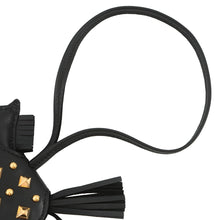 将图像加载到图库查看器中,HERMES Robeo Padlock Black Lambskin