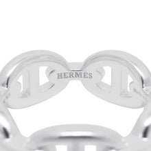 Load image into Gallery viewer, HERMES Chaine d'Ancre Anchene Ring Size PM/53/#13 SV925