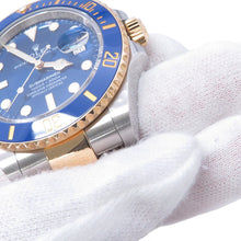 将图像加载到图库查看器中,ROLEX Submariner - Date W40mm Stainless Steel K18YG Blue Dial126613LB