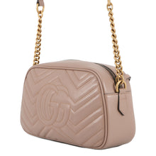 Load image into Gallery viewer, GUCCI GG Marmont ChainShoulder Bag Jasmin Flower447632 Leather Size Small