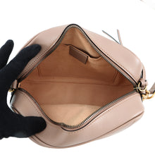 将图像加载到图库查看器中,GUCCI GG Marmont ChainShoulder Bag Jasmin Flower447632 Leather Size Small