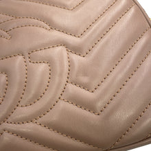 将图像加载到图库查看器中,GUCCI GG Marmont ChainShoulder Bag Jasmin Flower447632 Leather Size Small