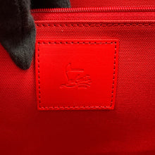 将图像加载到图库查看器中,Christian Louboutin NASTROLOUBI Bag Black3235283 Canvas Leather Size XL
