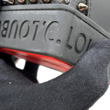 将图像加载到图库查看器中,Christian Louboutin Explorer Funk Studded Backpack Black3215038 Calf Leather Size Small