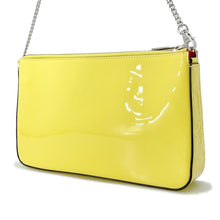 将图像加载到图库查看器中,Christian Louboutin Rubira ChainShoulder Bag Yellow3225249 Patent Leather
