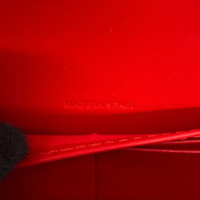 将图像加载到图库查看器中,Christian Louboutin LOUBI54 Leopard Pattern 2-Way Chain Wallet Brown3235267 Leather