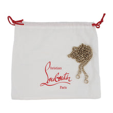 将图像加载到图库查看器中,Christian Louboutin LOUBI54 Leopard Pattern 2-Way Chain Wallet Brown3235267 Leather