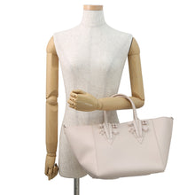 Load image into Gallery viewer, Christian Louboutin CABACHIC Crown Spike Studded Jasmin Flower1235321 Leather Size Small