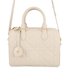 Load image into Gallery viewer, Dior Groove 25 Macrocannage 2-Way Bag IvoryM1365UBOL Calf Leather Size Medium