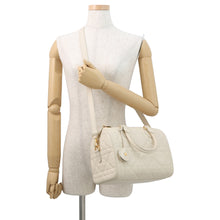 将图像加载到图库查看器中,Dior Groove 25 Macrocannage 2-Way Bag IvoryM1365UBOL Calf Leather Size Medium