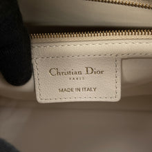 将图像加载到图库查看器中,Dior Groove 25 Macrocannage 2-Way Bag IvoryM1365UBOL Calf Leather Size Medium