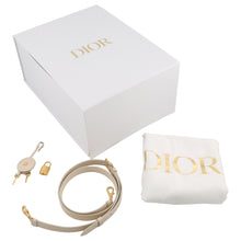 将图像加载到图库查看器中,Dior Groove 25 Macrocannage 2-Way Bag IvoryM1365UBOL Calf Leather Size Medium