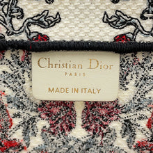 将图像加载到图库查看器中,Dior Dioramour Book Tote White/RedM1296ZEEI Canvas Size Medium